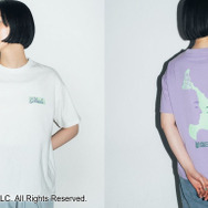 THREE FIFTY STANDARD　【WICKED】パーフェクトデュエットプリントTシャツ〈ホワイト・ラベンダー〉