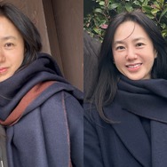 『オクニョ』出演の53歳女優、シワ一つない驚異の“童顔美貌”でお出かけ【PHOTO】