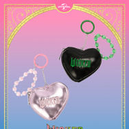 【WICKED× Casselini】ビーズチャームポーチ