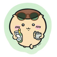 CK3-D-CLOTH-KR　¥900（税抜き ¥819）「Zoff｜ちいかわ」＃くりまんじゅうモデル