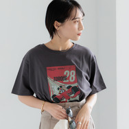 【Disney】MICKEY/フロントプリントTシャツ©Disney