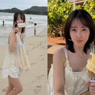 “童顔女優” パク・ボヨン、爽やかなハワイ満喫写真を大放出！「まるで青春映画のワンシーン」【PHOTO】