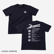 UVカットドライグラフィックTシャツ　アベンジャーズ