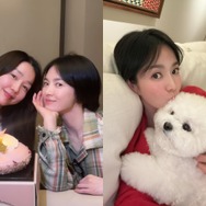 「伝説の女子高生たち」ソン・ヘギョとイ・ジン、30年変わらぬ友情をアピール【PHOTO】