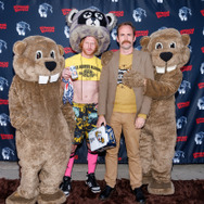 マイク・チェスリック監督、ライランド・ブリストン・コール・テューズ（脚本）Photo by Rich Polk/Getty Images for SRH