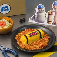 ＜悲鳴ボンベ＞悲鳴が詰まった！？トマトカレー　　税込2,090円「モンスターズ・インク」OH MY CAFE(C)Disney/Pixar