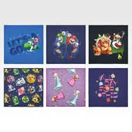 F賞 ハンドタオル© Nintendo and Universal City Studios LLC. All Rights Reserved.