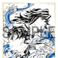 『劇場版「鬼滅の刃」無限城編 第一章 猗窩座再来』キャラクターデザイン・総作画監督 松島 晃 描き下ろし色紙