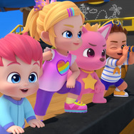 『ベべフィン・ザ・ムービー：うたとまほうのピンキッツワールド』ムビチケ©The Pinkfong Company All Rights Reserved.