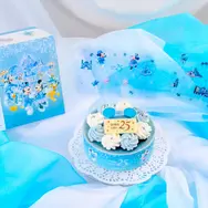 フローズンセレクション　ケーキ　東京ディズニーシー25周年“スパークリング・ジュビリー”©Disney ©Disney/Pixar