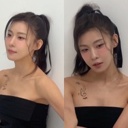 体型改造した女優ハ・ジウォン、初めて見る鎖骨のタトゥーに視線集中！“何の撮影かな？”【PHOTO】