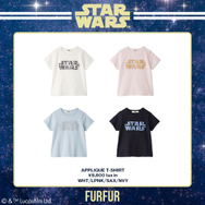 【STAR WARS™】アップリケロゴTシャツ