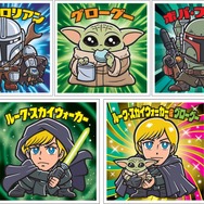 「スターウォーズ／ビックリマンチョコ＜マンダロリアン＆グローグー＞」© & ™ Lucasfilm Ltd.