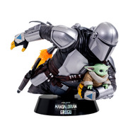 A賞マンダロリアン&グローグー スタチューフィギュア／© & ™ Lucasfilm Ltd.