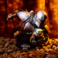 A賞マンダロリアン&グローグー スタチューフィギュア／© & ™ Lucasfilm Ltd.