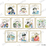 【購入特典】青山先生描き下ろし周年色紙風ステッカー