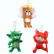 【限定】トムとジェリー85周年記念展 悪魔天使マスコット3種