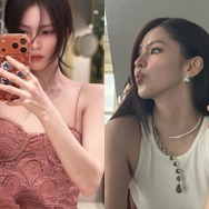 ハン・ソヒ、ブラックコーデの次は華麗な“ランジェリー風ドレス”で圧倒的な存在感を放つ【PHOTO】