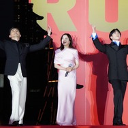 本木雅弘、吉高由里子、宮舘涼太／『黒牢城』ジャパンプレミア