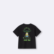 GU「KIDSグラフィックT MINIONS」カラー：09 BLACK