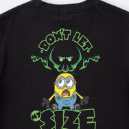 GU「KIDSグラフィックT MINIONS」カラー：09 BLACK　部分アップ