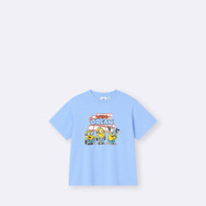 GU「KIDSグラフィックT MINIONS」カラー：62 BLUE