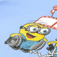 GU「KIDSグラフィックT MINIONS」カラー：62 BLUE　部分アップ