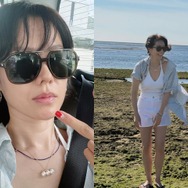 これで無加工!? ソン・イェジン、家族旅行中のナチュラルすぎる極上ビジュアル【PHOTO】