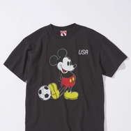 MICKEY MOUSE / ミッキー マウス 別注 サッカー プリント Tシャツ ©Disney