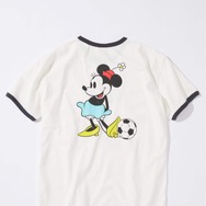 MICKEY MOUSE / ミッキー マウス 別注 サッカー プリント Tシャツ ©Disney