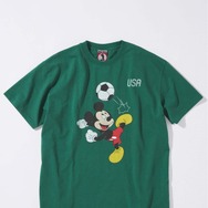 MICKEY MOUSE / ミッキー マウス 別注 サッカー プリント Tシャツ ©Disney