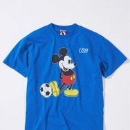 MICKEY MOUSE / ミッキー マウス 別注 サッカー プリント Tシャツ ©Disney