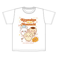 Tシャツ　リズム感のある者たちホワイト M/L/XL    3,850円税込 ©nagano ️©ナガノ / 2026「映画ちいかわ」製作委員会