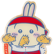 ちいかわ焼き 店員さんなおみやげマグネット　各770円（税込）