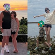 ヒョンビン＆ソン・イェジン夫妻、3歳の息子と“沖縄”にいた…！ファン大興奮の極秘旅行