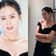 “美しすぎるママ” ソン・イェジン、優雅なブラックドレス姿で視線を釘付けに！【PHOTO】
