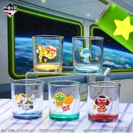 G賞 カラーボトムグラス／©吉崎観音／KADOKAWA・劇場版ケロロ軍曹製作委員会