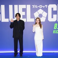 倉悠貴（吉良涼介役）、畑芽育（帝襟アンリ役）／『ブルーロック』ワールドプレミア