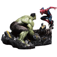 Last賞 スパイダーマン・ハルク ジオラマスタチュー