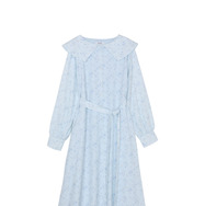 【ちいかわ/dazzlin　specialcollection】フラワーパターンワンピース
