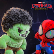ハルク　コスビ・ぬいぐるみキーチェーン『スパイダーマン：ブランド・ニュー・デイ』