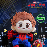 ピーター・パーカー／シークレット　コスビ・ぬいぐるみキーチェーン『スパイダーマン：ブランド・ニュー・デイ』