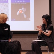 左：Sasa-Marieさん、右：REINAさん