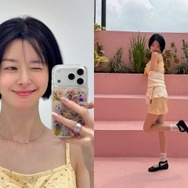 『梨泰院クラス』女優クォン・ナラ、レモンイエローがまぶしい爽やかな“夏の女神”【写真】