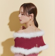 【ディズニーコレクション】美女と野獣/ファーケープニットワンピース／19,800円（税込）