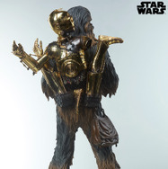 『スター・ウォーズ』 【プレミアム・フォーマット・フィギュア】チューバッカ＆C-3PO／170,000円（税込）