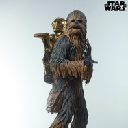 『スター・ウォーズ』 【プレミアム・フォーマット・フィギュア】チューバッカ＆C-3PO／170,000円（税込）