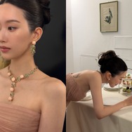 女優ムン・ガヨンの背中に釘付け…！ドレスからチラ見えするタトゥーに秘められた意味【写真】