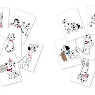 H賞 絵あわせカード／© Disney