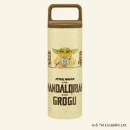 「スクエアハンドル付きステンレスマグボトル450ml マンダロリアン＆グローグー」© & TM Lucasfilm Ltd